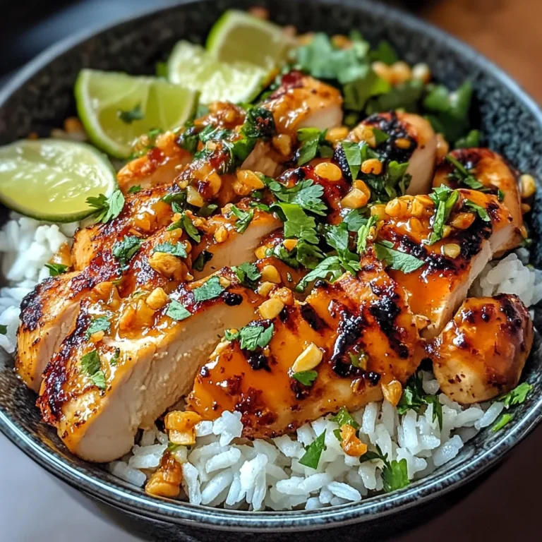 Spicy Maple Chicken with Coconut Rice