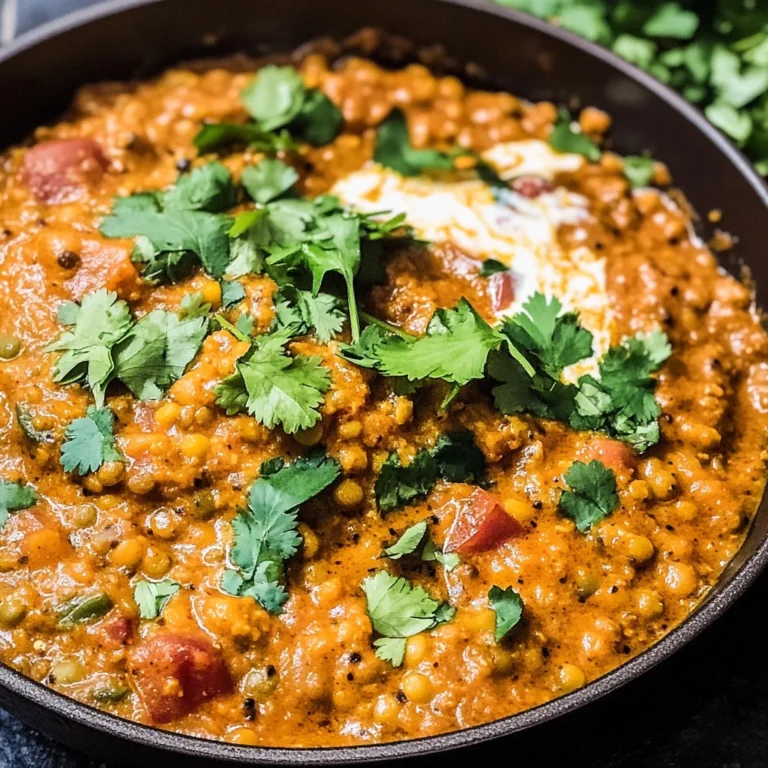 Spicy Red Lentil Curry