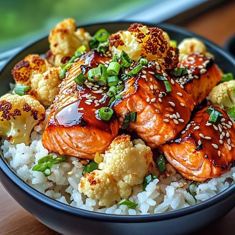 Sriracha Honey Salmon Bowls
