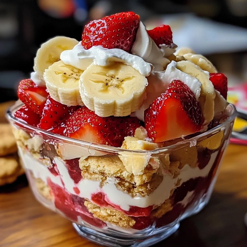 Strawberry Banana Pudding Dream