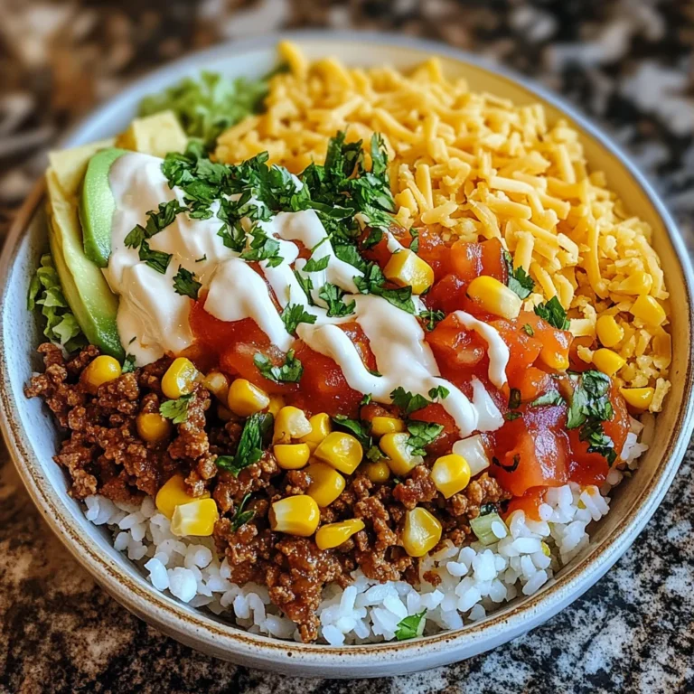 Taco Rice Bowl