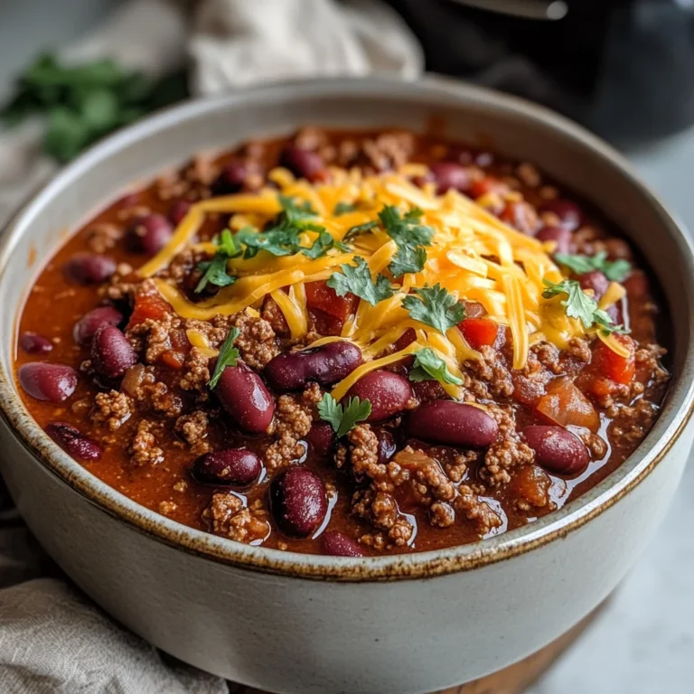 The Best Homemade Stovetop Chili