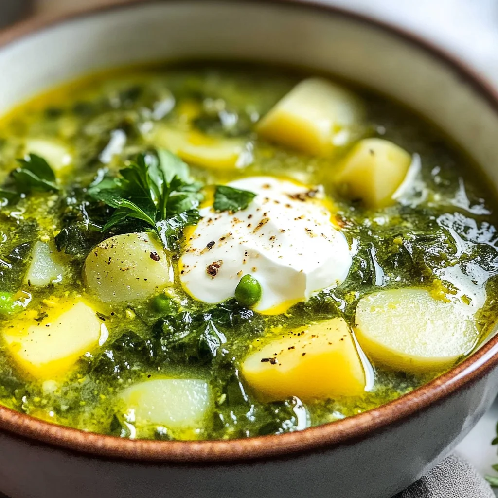 Ukrainian Green Borscht