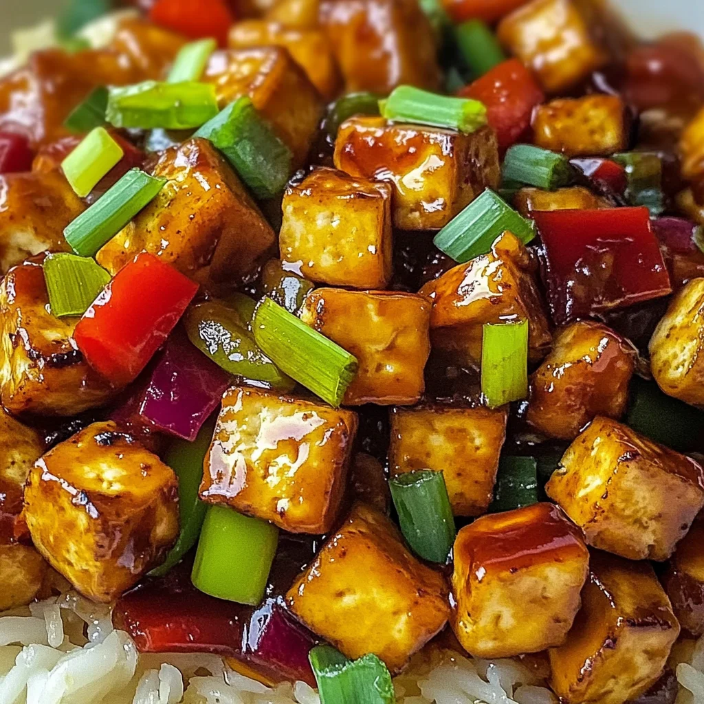Vegan Pineapple Tofu