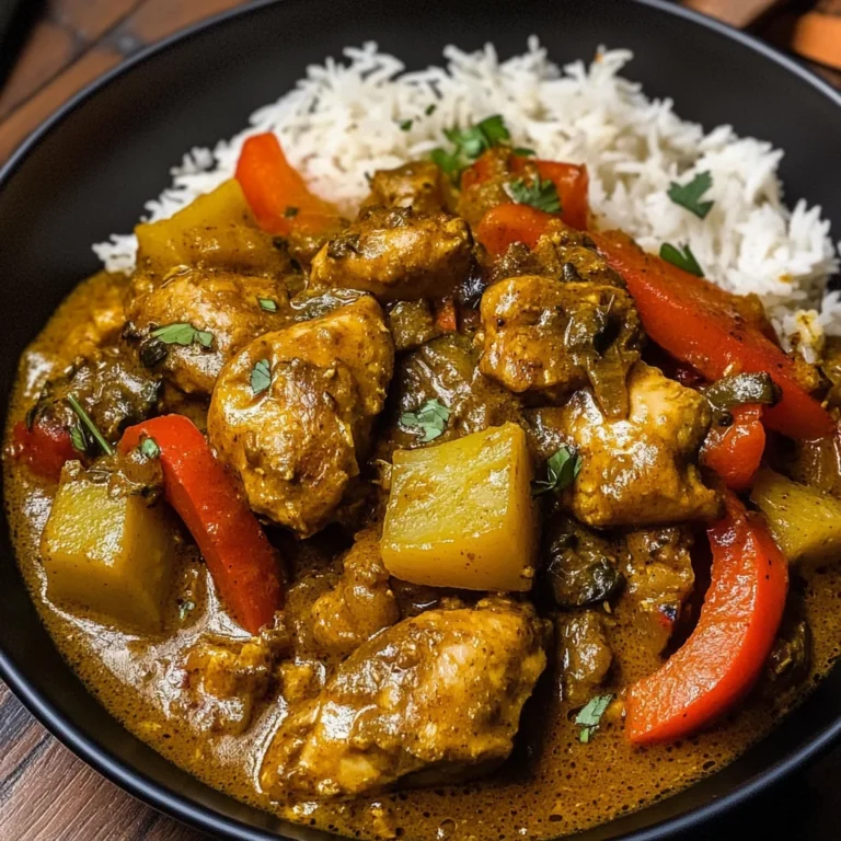 Authentic Jamaican Curry Chicken