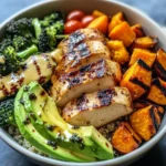 Chicken & Sweet Potato Buddha Bowl