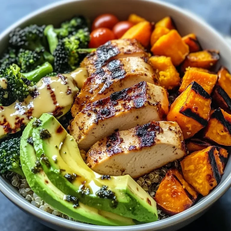 Chicken & Sweet Potato Buddha Bowl