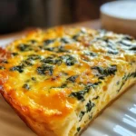 Cottage Cheese and Spinach Crustless Quiche