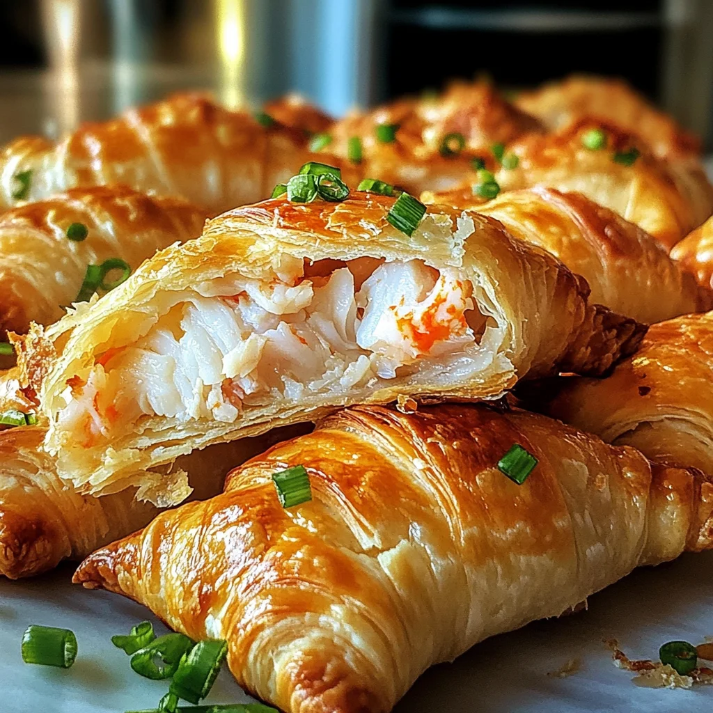 Crab Crescent Bites