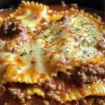 Crockpot Ravioli Lasagna: A Hands-Off, Flavor-Packed Comfort Food Masterpiece