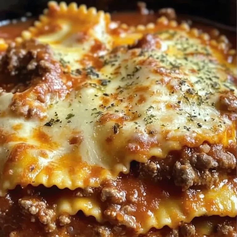 Crockpot Ravioli Lasagna: A Hands-Off, Flavor-Packed Comfort Food Masterpiece