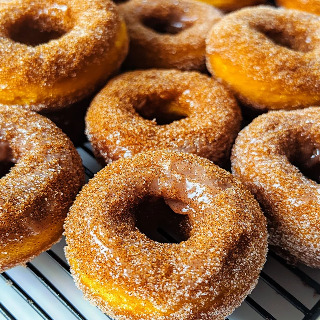 Easy Baked Pumpkin Donuts