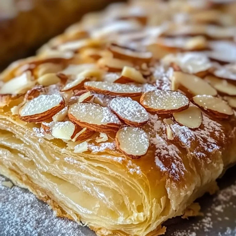 Flaky Sweet Almond Pastry