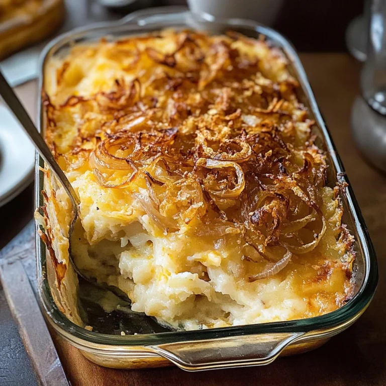 French Onion Funeral Potatoes