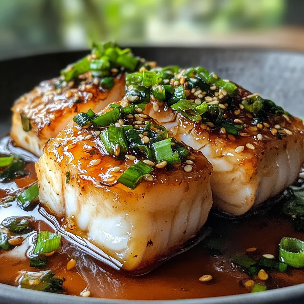 Ginger Soy Glazed Cod: A Flavorful and Healthy Seafood Dish