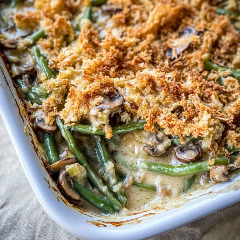 Homemade Green Bean Casserole