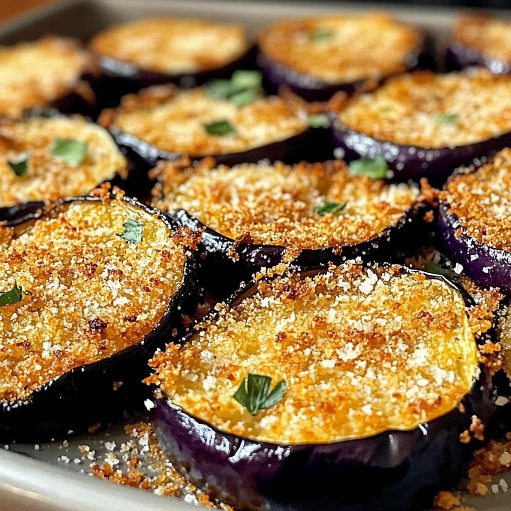 Impossibly Crispy Baked Eggplant