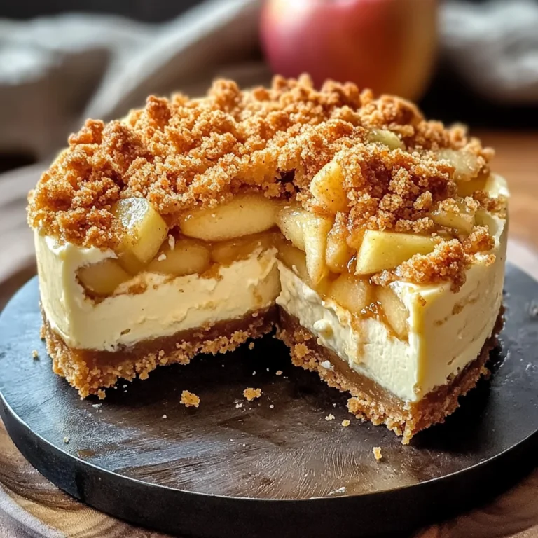 Irresistible Apple Crumble Cheesecake Recipe You’ll Crave Again