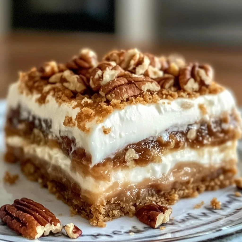 Pecan Pie Lasagna – A No-Bake Dream Dessert