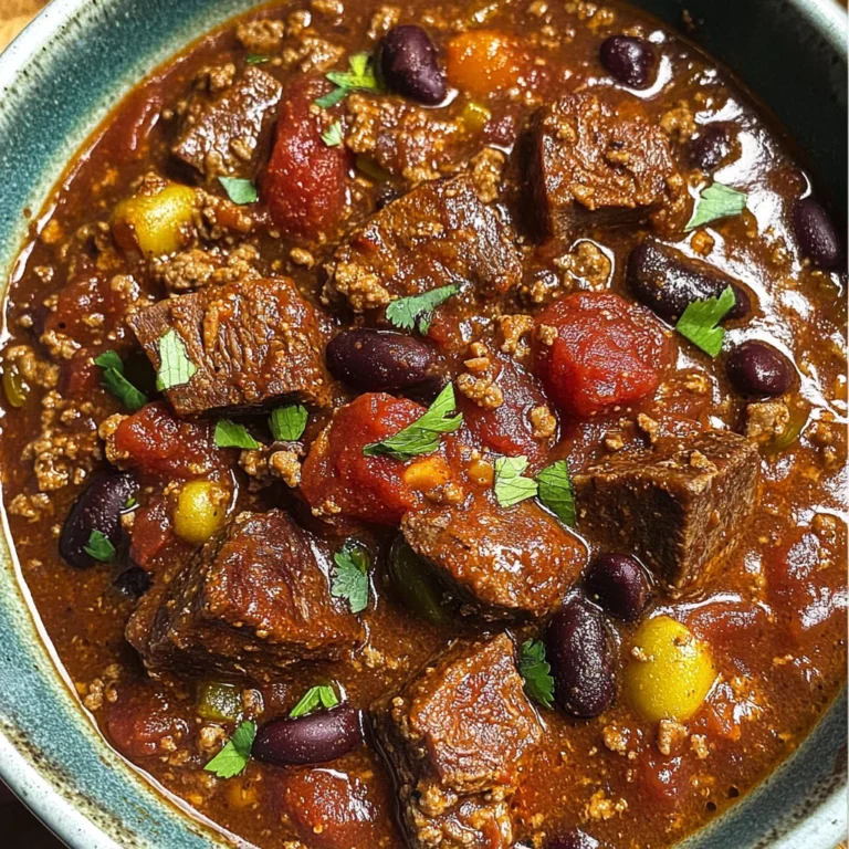 Short Rib and Chorizo Chili Recipe
