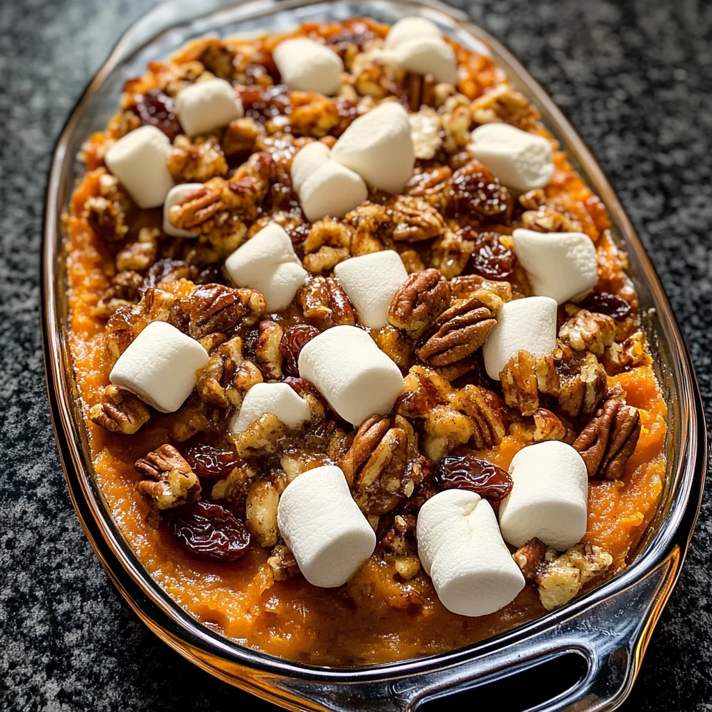 Southern Maple Sweet Potato Casserole