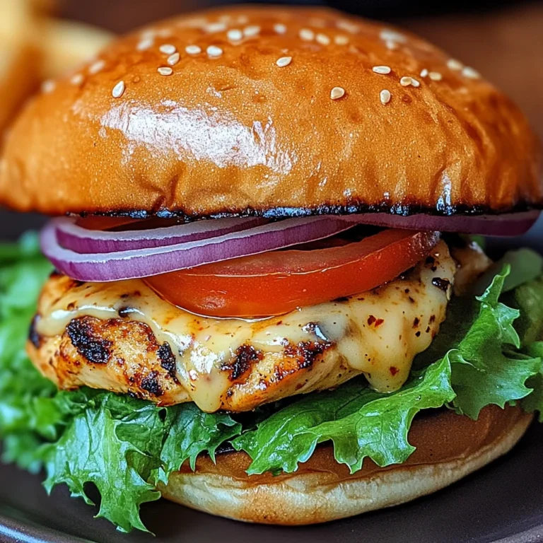 Spicy Chipotle Chicken Burger