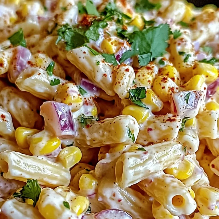 Street Corn Pasta Salad