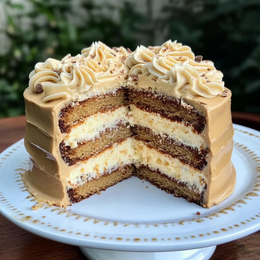 White Chocolate Mocha Cake