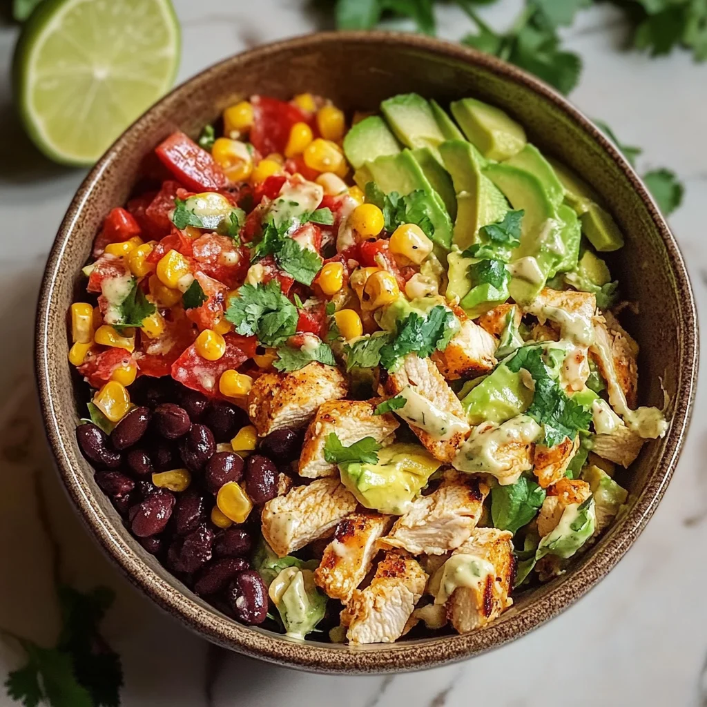 Air Fryer Southwest Chicken Salad
