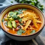 Authentic Chicken Tortilla Soup