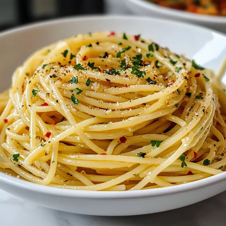 Authentic Spaghetti Aglio e Olio