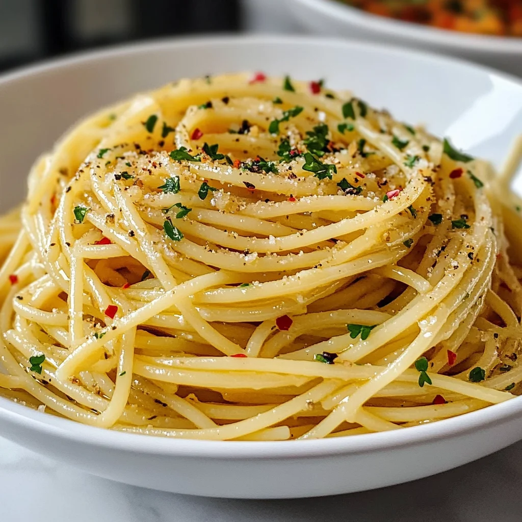 Authentic Spaghetti Aglio e Olio