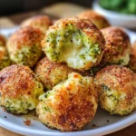 Baked Broccoli Cheese Balls