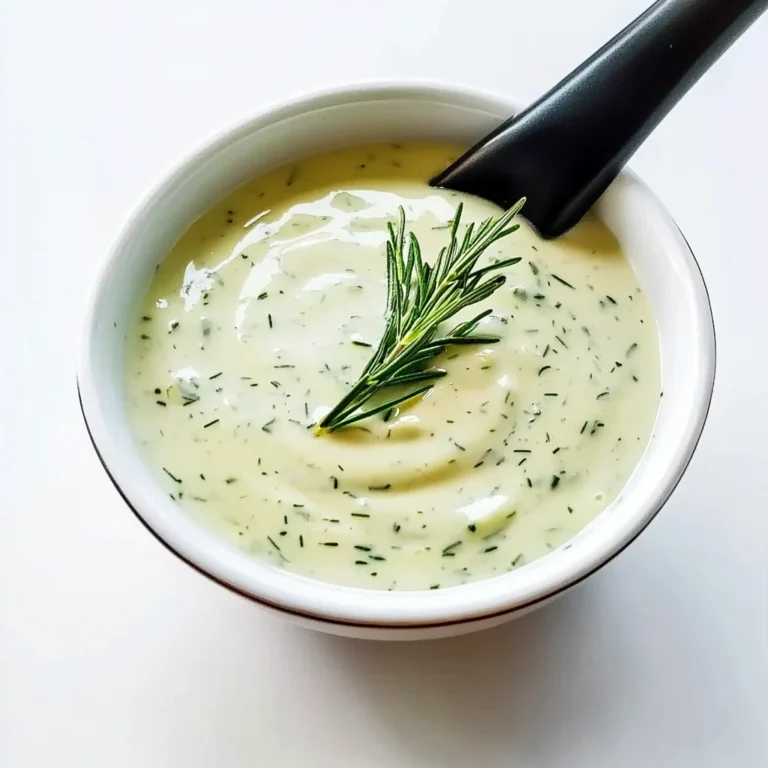 Creamy Tarragon Sauce