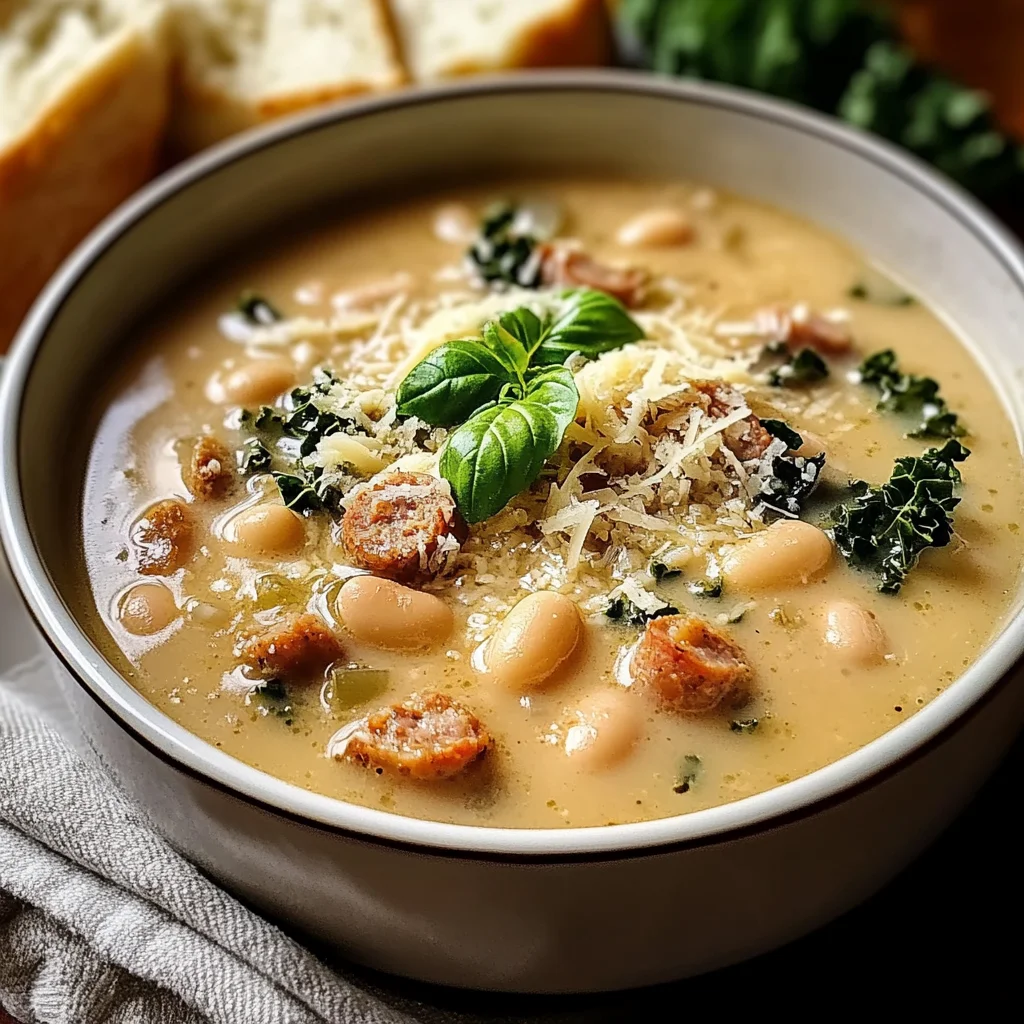 Creamy Tuscan Parmesan Soup