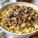 Easy Ground Beef Stroganoff