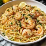 Garlic Butter Shrimp Scampi with Linguine