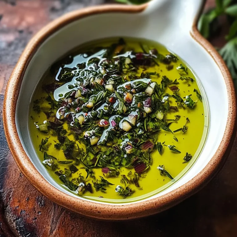 Herb Infused Bread Dipping Oil