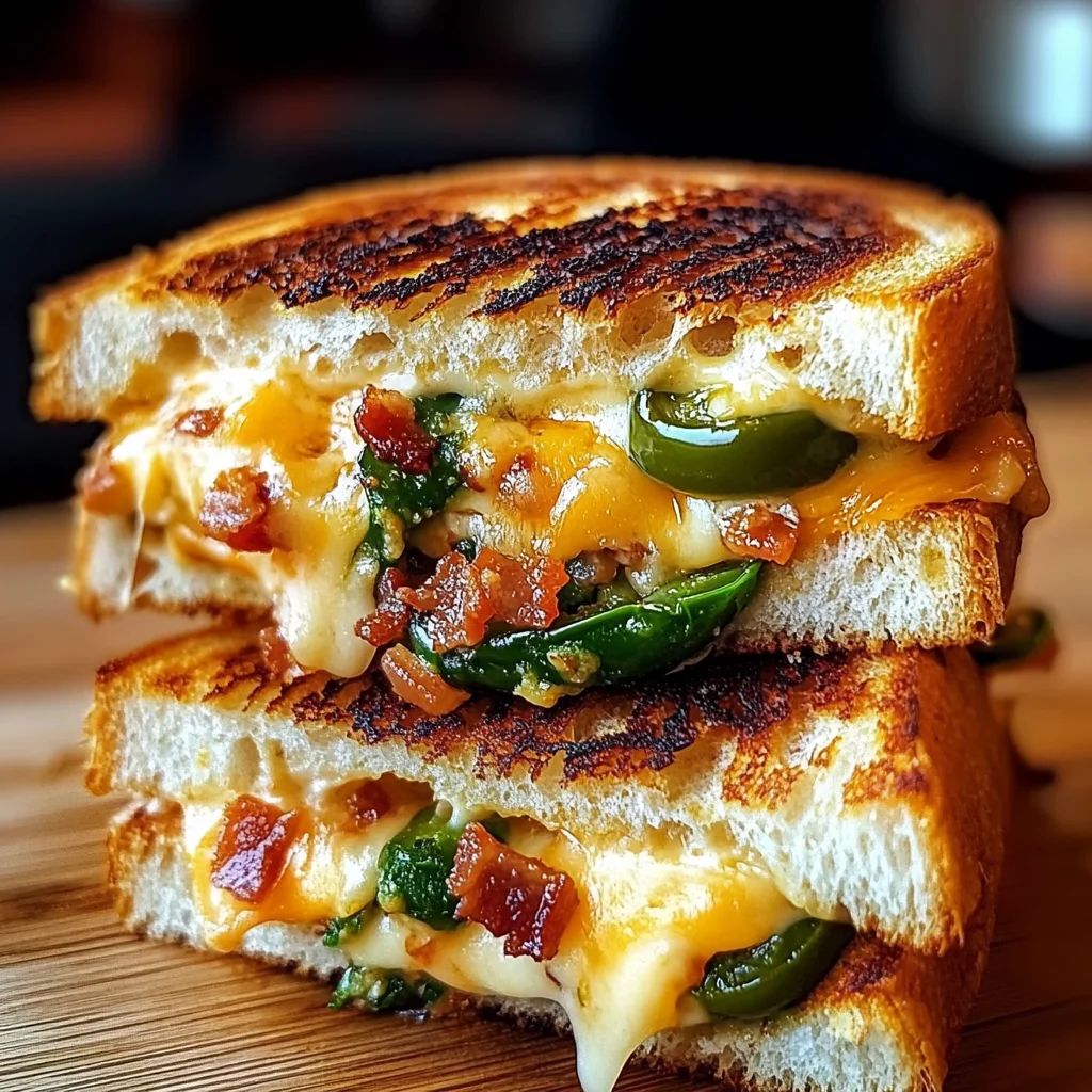 Jalapeno Popper Grilled Cheese