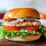 Juicy & Flavorful Air Fryer Turkey Burgers
