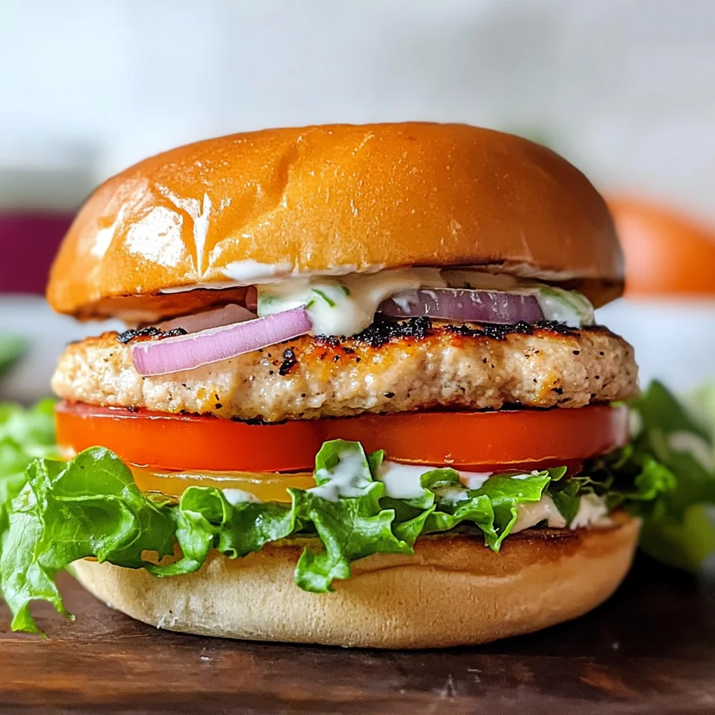 Juicy & Flavorful Air Fryer Turkey Burgers