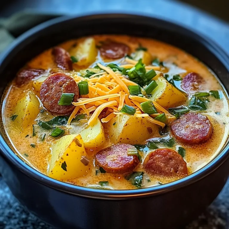 Spicy Cajun Potato Soup