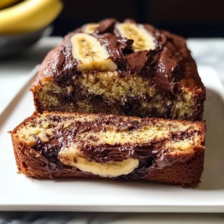 Ultimate Nutella Banana Bread
