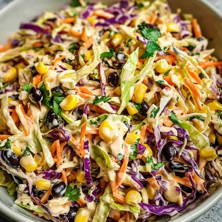 Zesty Mexican Coleslaw Recipe
